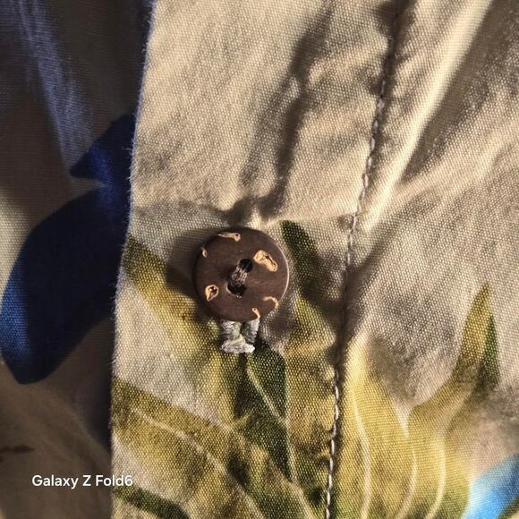 High seas made in USA button down Hawaiian shirt size small - Picture 5 of 6